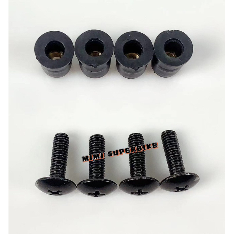 4PCS VISOR SCREW WITH BUSH