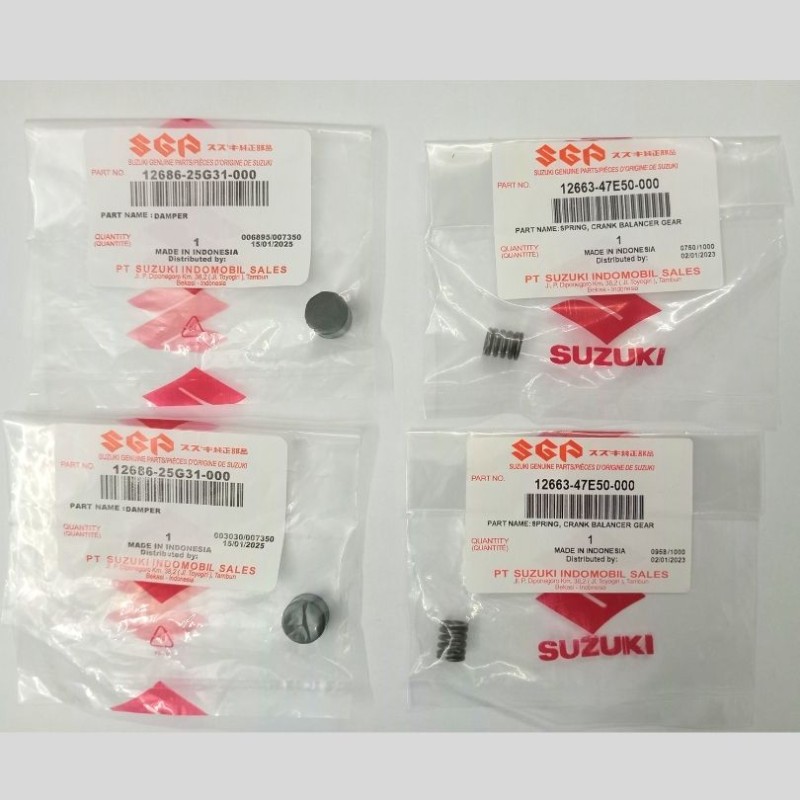 Balancer Rubber, Spring - Gixxer