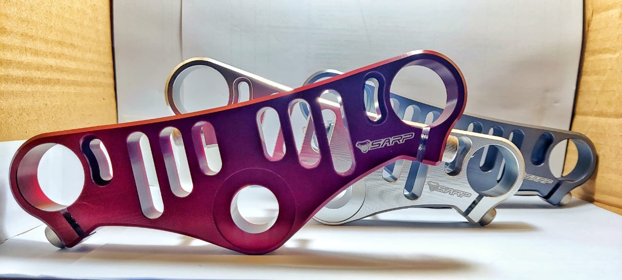 SHARP HANDLEBAR (GSXR) SILVER